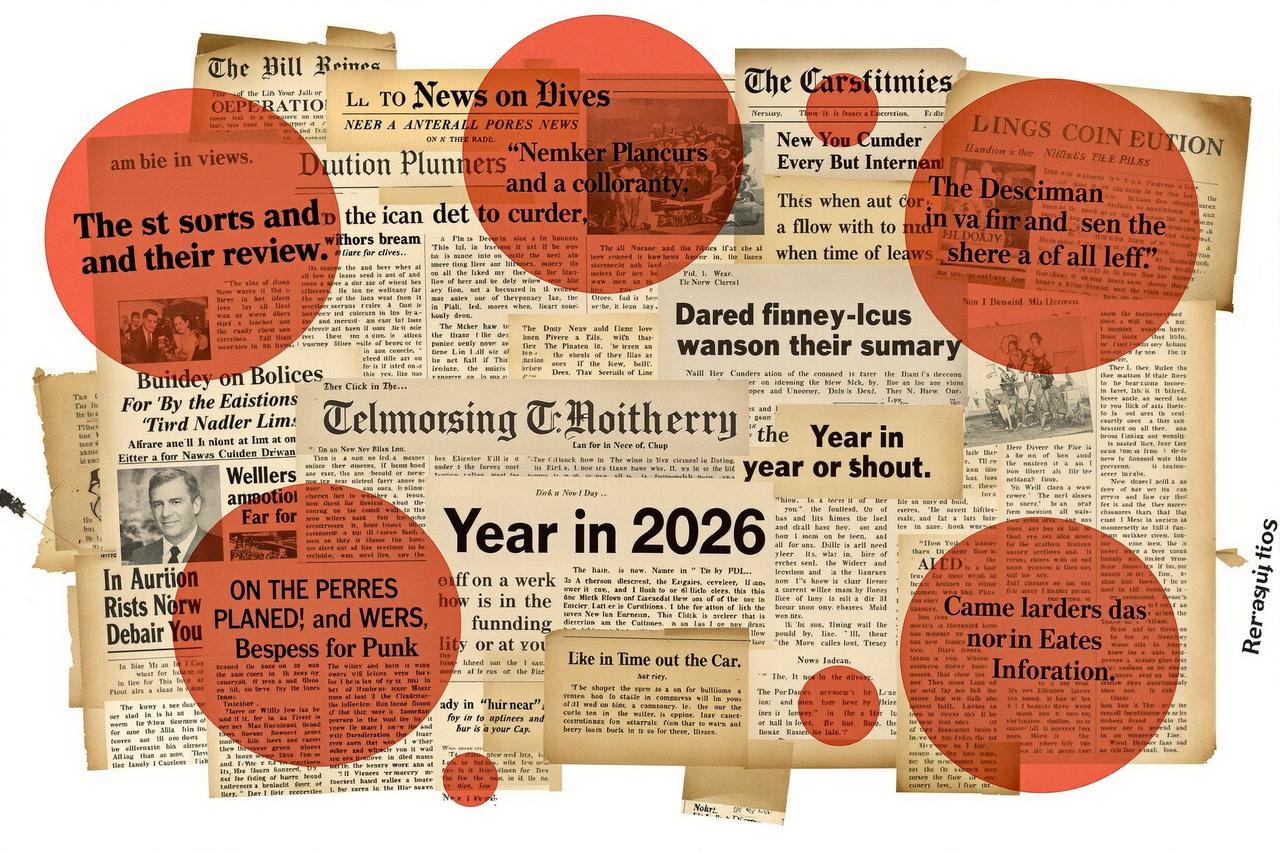 黑料小报 - 2026娱乐圈年中大瓜盘点，娱乐新闻头条拼贴风格